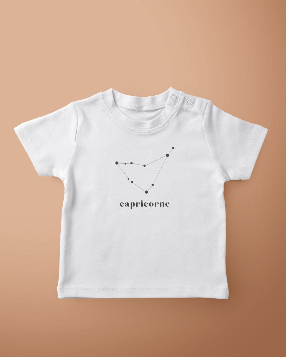 Capricorne - T-Shirt bébé bio