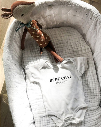 Body bio personnalisé "Prénom ou Surnom Since" – Un cadeau unique pour bébé
