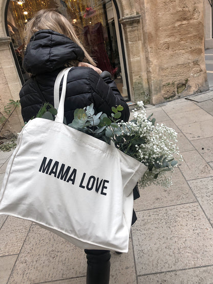 Shopping bag "Mama Love" – Le sac pratique, éthique et tendance pour toutes les mamans