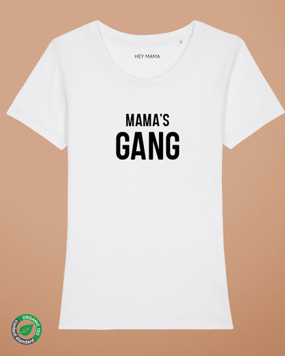 Tee-shirt MAMA'S GANG – Pour les Mamans Branchées