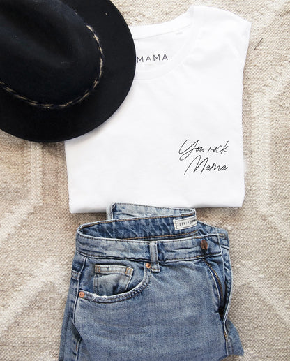 You rock Mama - Tee-Shirt en coton biologique