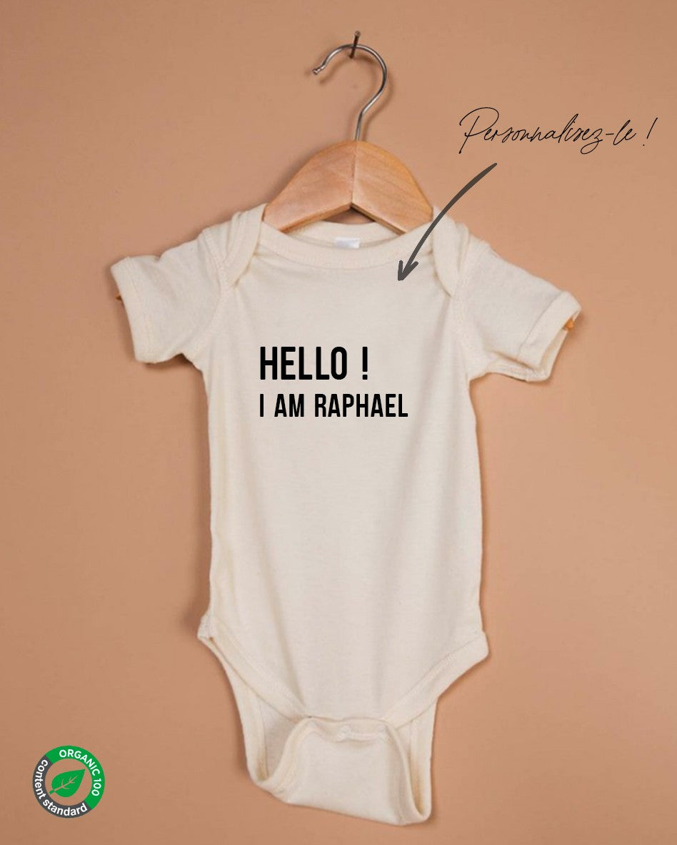 Hello I am - Body ou tee-shirts