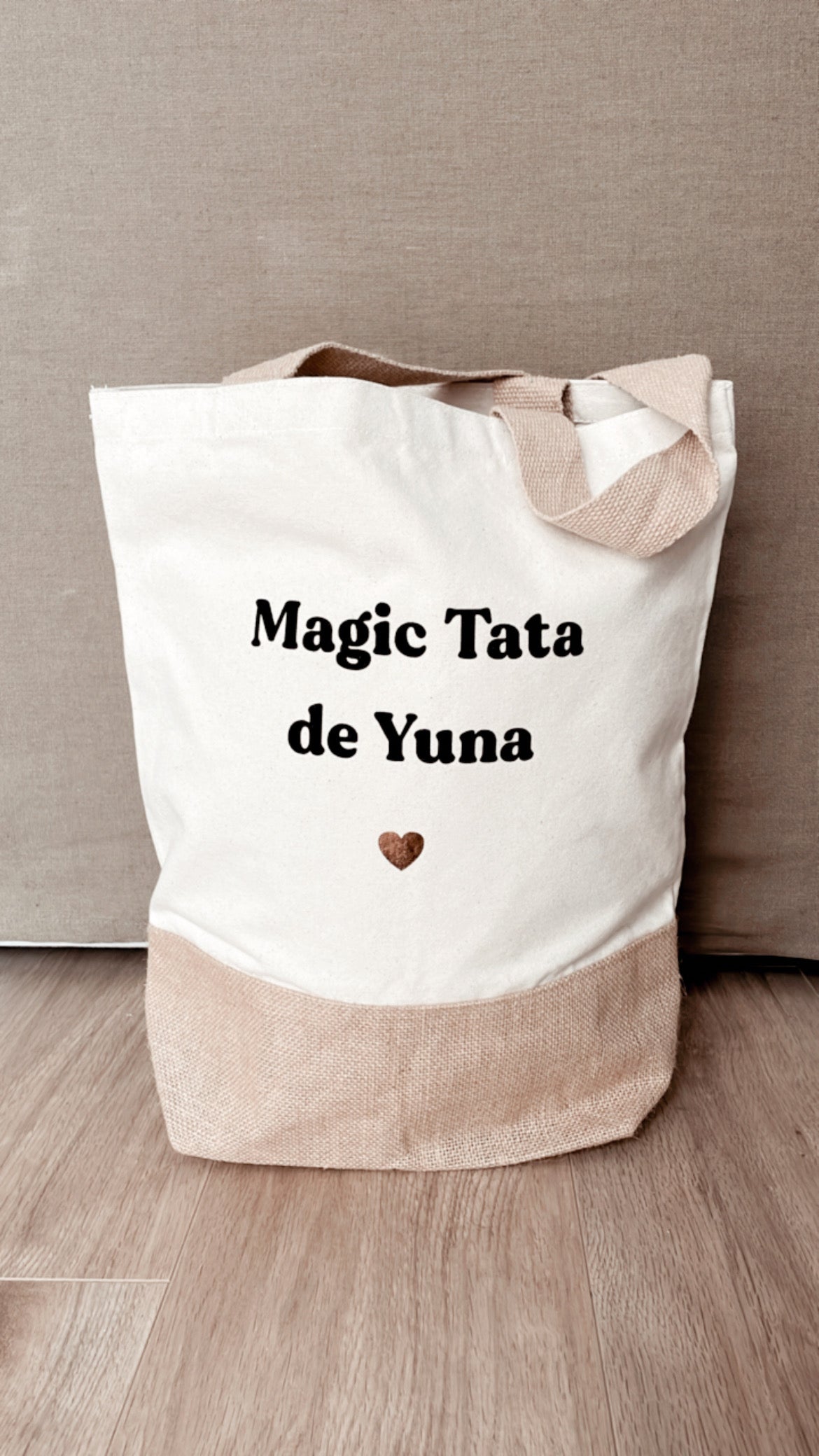 Cabas pour mamie personnalisé