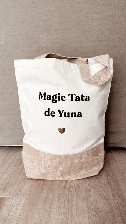 Cabas Personnalisé pour Mamie – Pratique & Plein d’Amour 💛