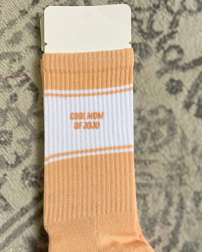 Chaussettes personnalisées style sport – Cadeau original pour papa, maman, papy, mamy…