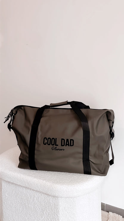 Sac de Weekend personnalisé kaki pour Papa  – Grande capacité pour toutes les aventures familiales !