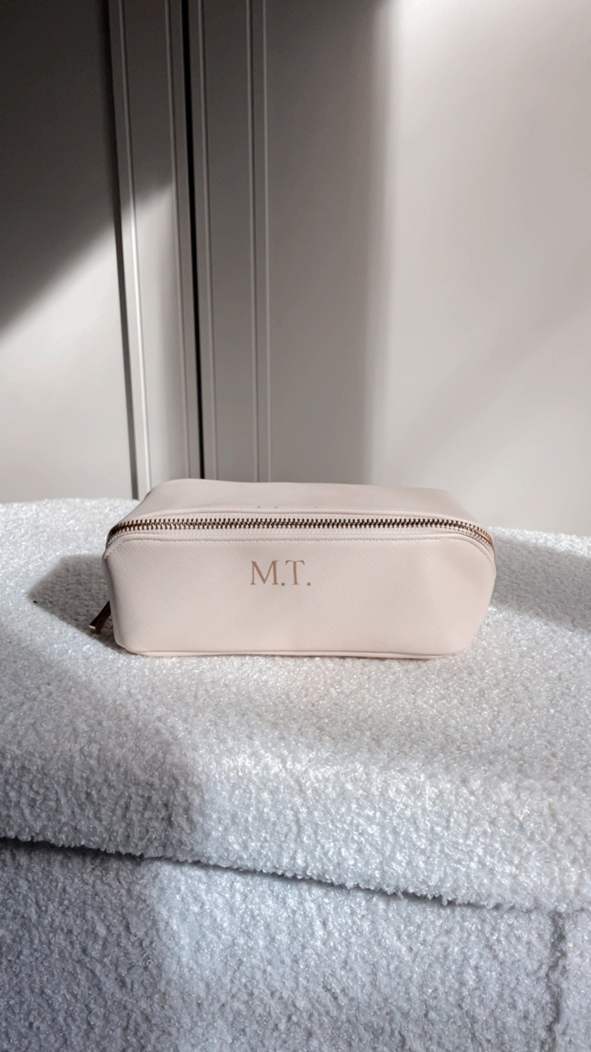 Trousse de Beauté Personnalisée en Simili-Cuir – Cadeau Chic et Pratique