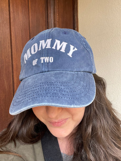 Casquette personnalisée pour Maman & Papa – Pour les super parents, personnalisable avec initiales et nombre d'enfants