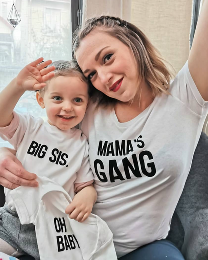 Tee-shirt MAMA'S GANG – Pour les Mamans Branchées