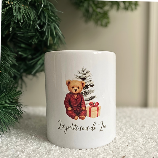 Tirelire enfant personnalisée en céramique - Cadeau naissance « Les petits sous de… »