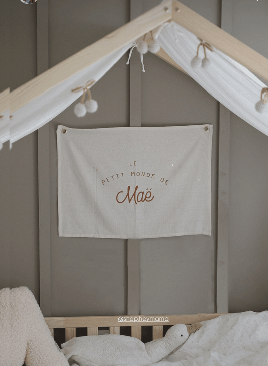 Bannière personnalisée chambre enfant