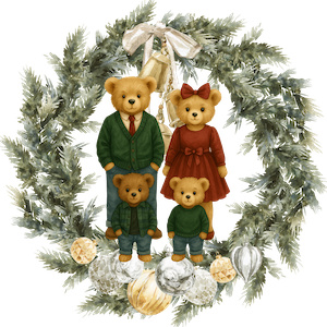 Boule de Noël personnalisée en céramique – Cadeau enfant et famille