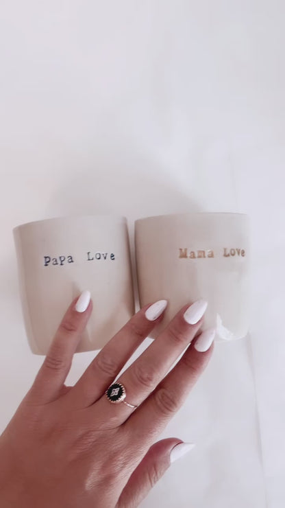 Grand Mug, tasse Mama Love artisanal