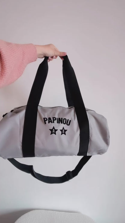 Sac de Sport gris Personnalisé – Pratique et Stylé pour Tous les Sports