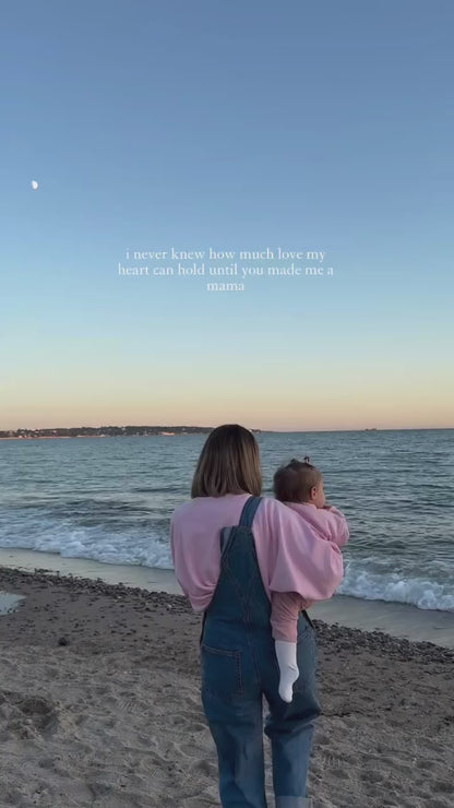 Sweat Personnalisé Bébé Rose – Cadeau Doux et Unique